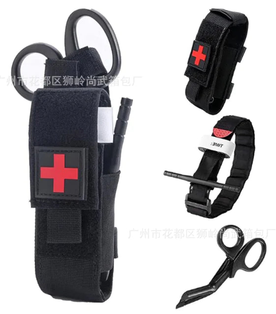 Ensemble de garrot tactique pour les soins d'urgence