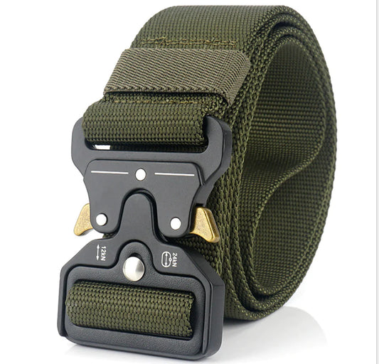 Ceinture d'entraînement en nylon tactique multifonctionnelle