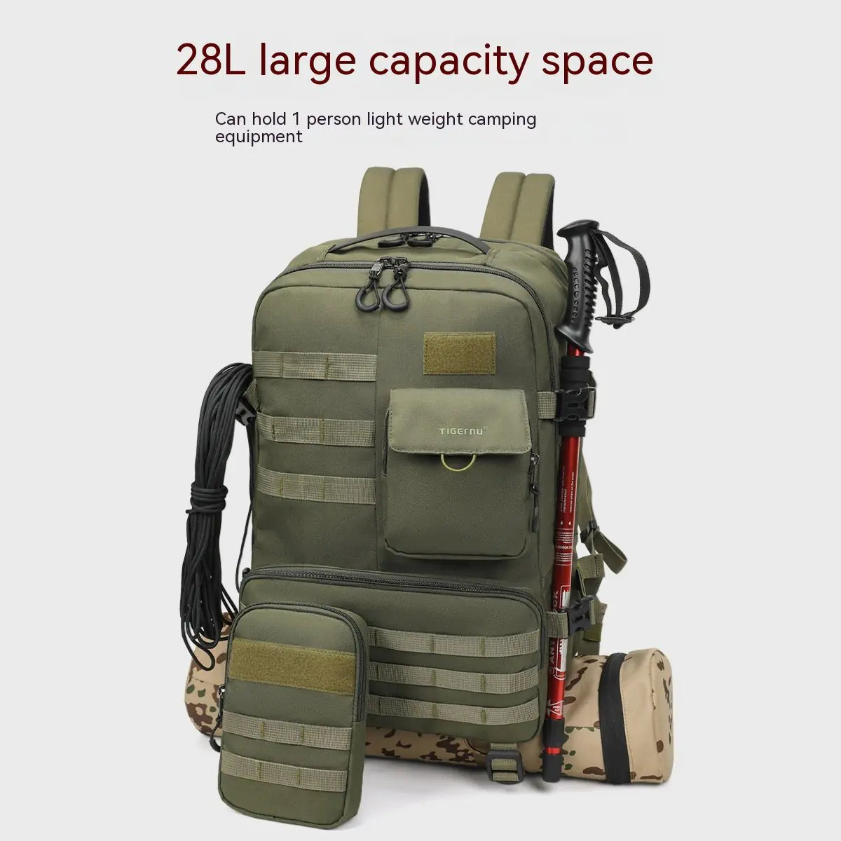 Sac à dos d'extérieur tactique imperméable