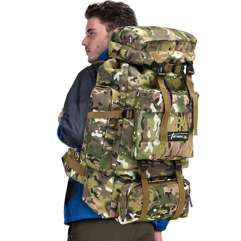 Sac à dos multicam tactique militaire étanche grande capacité 70 L