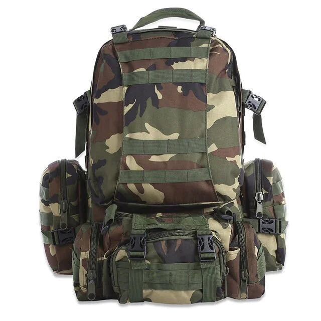 Sac à dos tactique étanche de 50L pour l'extérieur