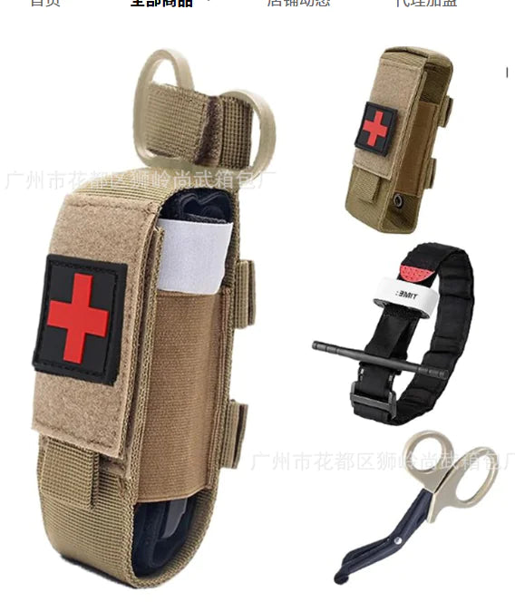Ensemble de garrot tactique pour les soins d'urgence