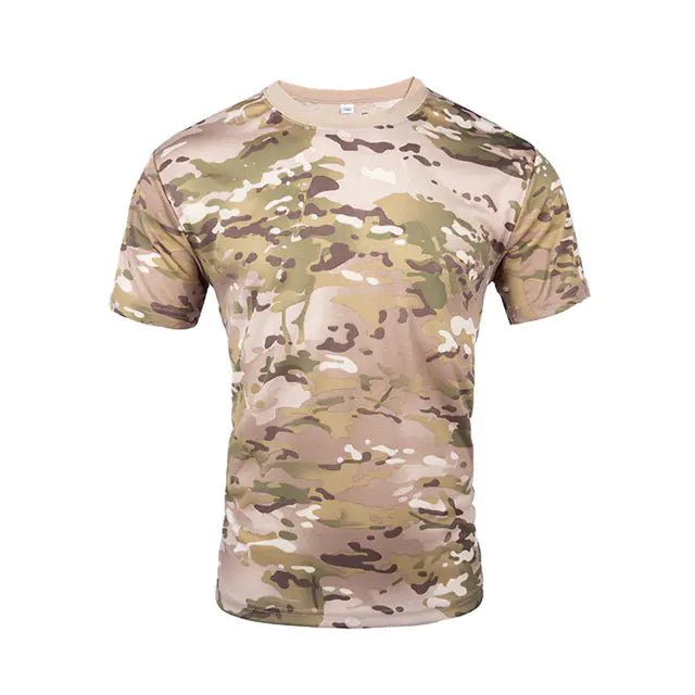 t-shirt multicam synthétique