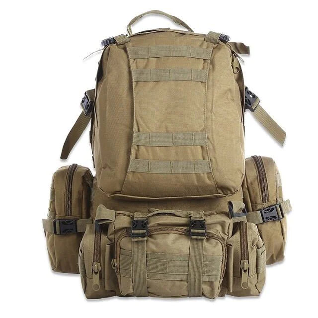 Sac à dos tactique étanche de 50L pour l'extérieur