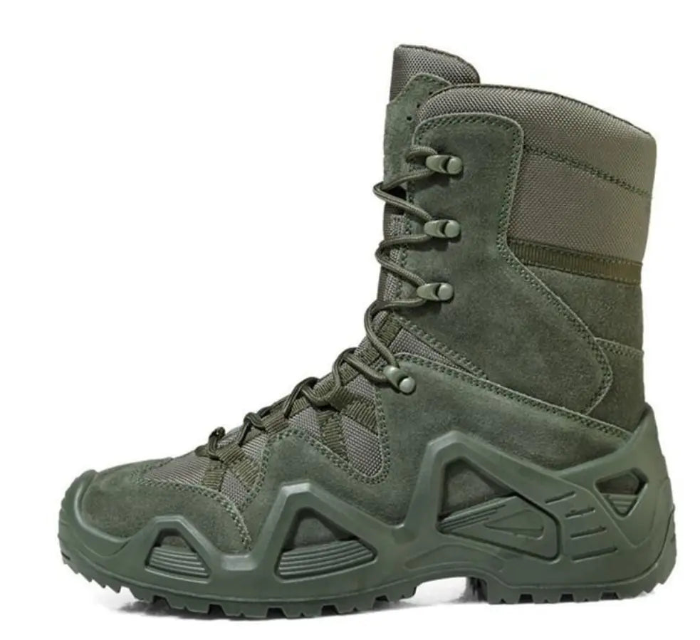 Bottes de combat militaires mi-haut