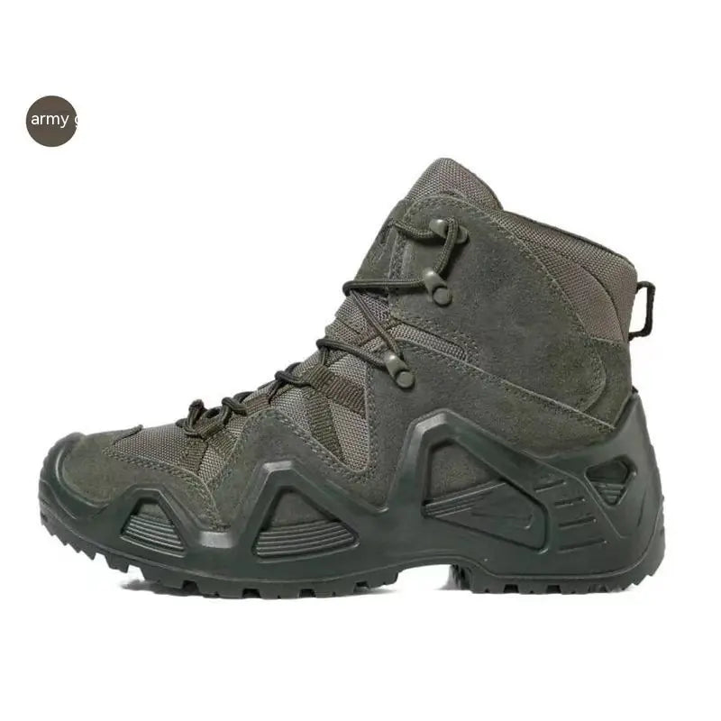 Bottes de combat militaires mi-haut