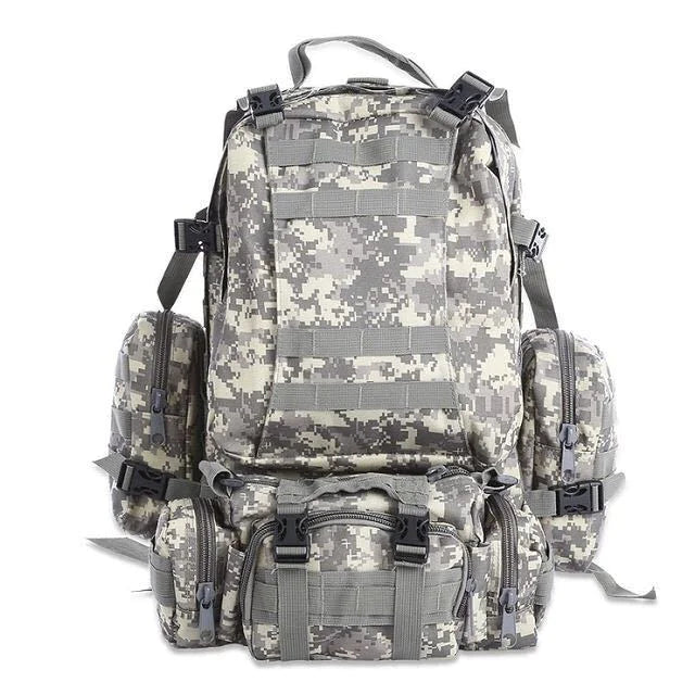 Sac à dos tactique étanche de 50L pour l'extérieur